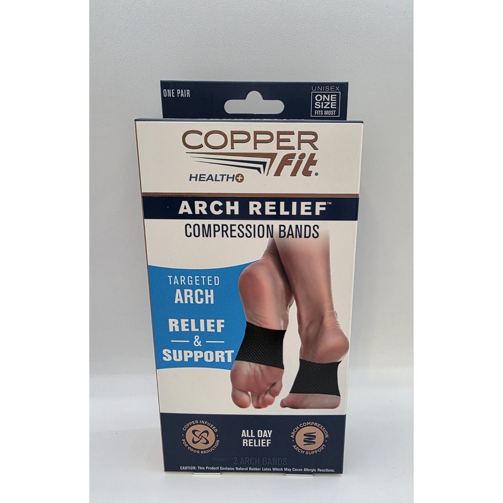Copper Fit Arch Relief Compression Foot Bands